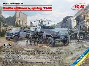 ICM DS3515 Zestaw Bitwa o Francję wiosna 1940 modele 1-35