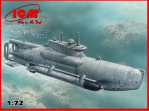 U-Boat Typ XXVIIB Seehund late model ICM S.007 in 1-72