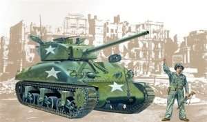 M4A1 Sherman in scale 1-35