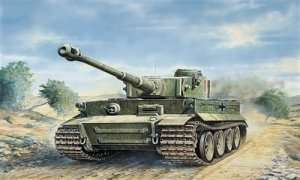 Tank Tiger I Ausf.E (Tp) in scale 1-35
