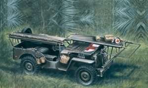 Italeri 0326 1/4 ton 4x4 Ambulance Jeep