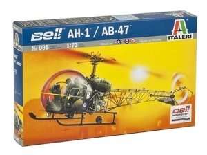 Italeri 095 Bell AH-1/AB-47 skala 1-72