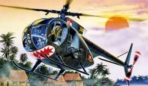 Italeri 1028 OH-6A Cayuse