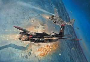 Model A-26B Invader in scale 1-72