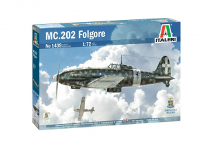 Macchi MC.202 model Italeri 1439 in 1-72 