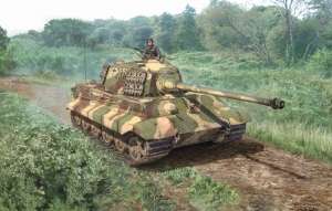 Sd.Kfz.182 Tiger II model Italeri 15765 in 1-56 Warlord Games