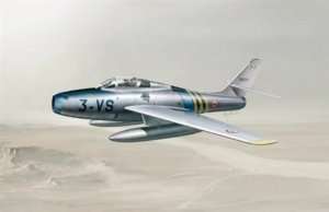 Republic F-84F Thunderstreak in scale 1-48