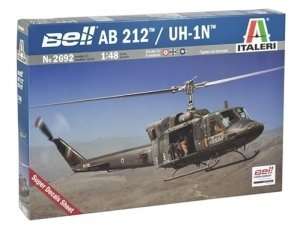 Helicopter Bell AB 212 / UH-1N model Italeri 2692 in 1-48