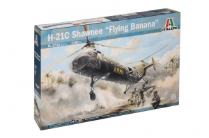 H-21C Shawnee Flying Banana model Italeri 2733 in 1-48