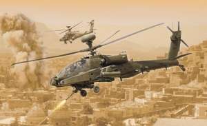 AH-64D Apache Longbow in scale 1-48