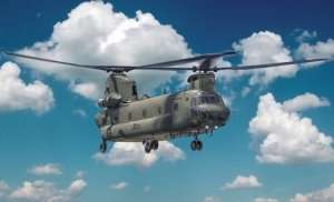 Helicopter Chinook HC.2 CH-47F in scale 1-48