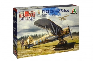 Fiat CR.42 Falco Battle of Britain model Italeri 2801 in 1-48