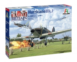 Hurricane Mk.I model Italeri 2802 in 1-48