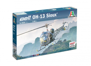 Bell OH-13 Sioux model Italeri 2820 in 1-48