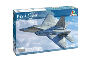 Lockheed Martin F-22A Raptor model Italeri 2822 in 1-48