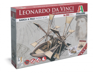 Leonardo da Vinci Paddle Boat model Italeri 3103