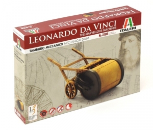 Leonardo Da Vinci Mechanical Drum model Italeri 3106