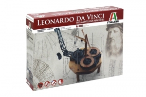 Leonardo da Vinci Flying Pendulum Clock model Italeri 3111