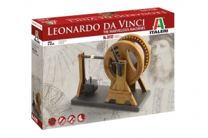 Leonardo da Vinci Leverage Crane model Italeri 3112