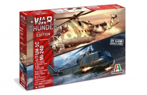 War Thunder - UH-1C and MI-24D model Italeri 35103