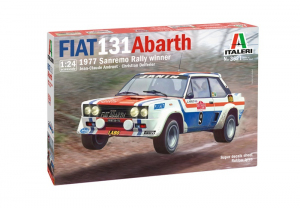 Fiat 131 Abarth model Italeri 3621 in 1-24