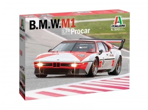 B.M.W. M1 Procar model Italeri 3643 in 1-24