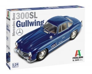 Mercedes Benz 300 SL Gullwing model Italeri in 1-24 