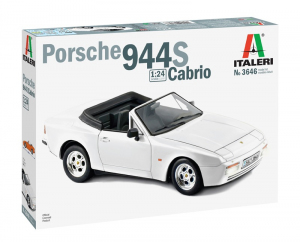 Porsche 944 S Cabrio model Italeri 3646 in 1-24