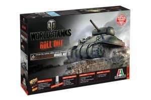 Italeri 36503 World of Tanks Italeri WOT tank M4 Sherman