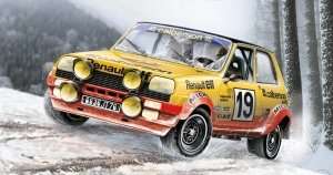Renault R5 Alpine Rally in scale 1-24