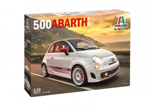 Italeri 3674 Fiat 500 Abarth 2008 1/24