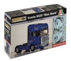 Scania R620 Blue Shark in scale 1-24