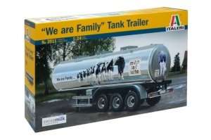 Italeri 3911 Classic Tank Trailer - We are Family 1/24