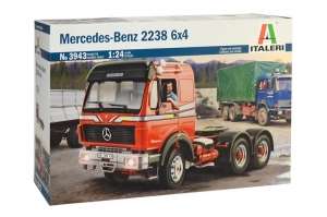 Mercedes Benz 2238 6x4 model Italeri in 1-24