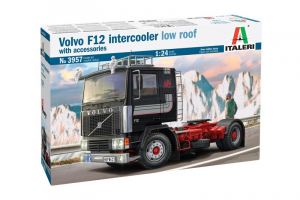 Volvo F12 Intercooler low roof model Italeri 3957 in 1-24