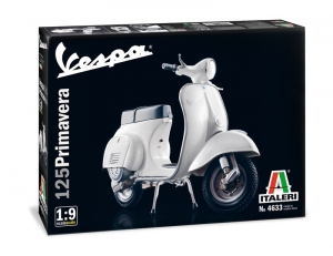 Vespa 125 Primavera model Italeri 4633 in 1-9