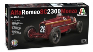 Alfa Romeo 8C 2300 Monza model Italeri 4706 in 1-12