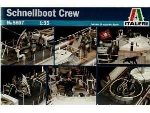 Schnellboot crew in scale 1-35 