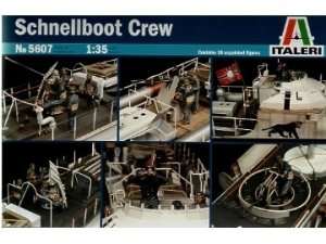 Schnellboot crew in scale 1-35