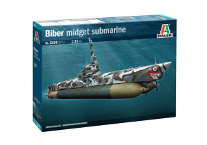 U-boot Biber in scale 1-35 Italeri 5609
