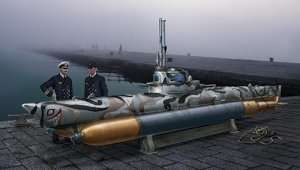 U-boot Biber in scale 1-35 Italeri 5609