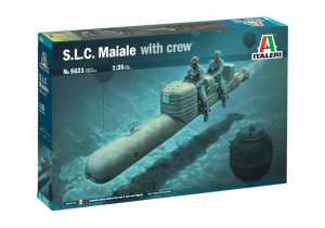 S.L.C. Maiale with crew model Italeri 5621 in 1-35 