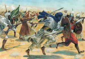 Arab Warriors in scale 1-72