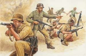 German Africa Corps - figure WWII in scale 1-72