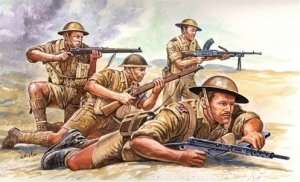 British 8th Army in scale 1-72 Italeri 6077