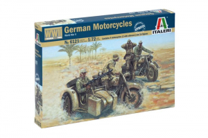 Italeri 6121 German Motorcycles 1/72