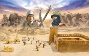 Beau Geste Algerian Tuareg Revolt - Battle set in scale 1-72