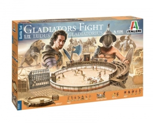 Battle Set Gladiators Fight model Italeri 6196 in 1-72