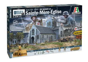 Italeri 6199 Zestaw bitewny Bitwa o Normandię Sainte-Mere-Eglise 1944