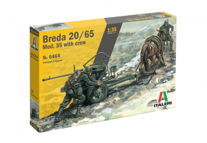 Breda 20/65 Mod. 35 with crew model Italeri 6464 in 1-35